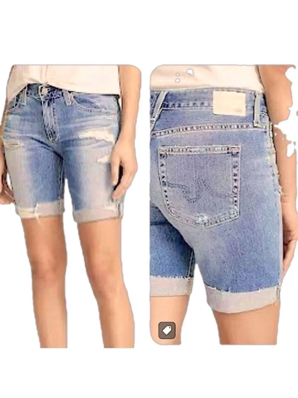 ADRIANO GOLDSCHMEID ‘The Nikki’ Jean Shorts